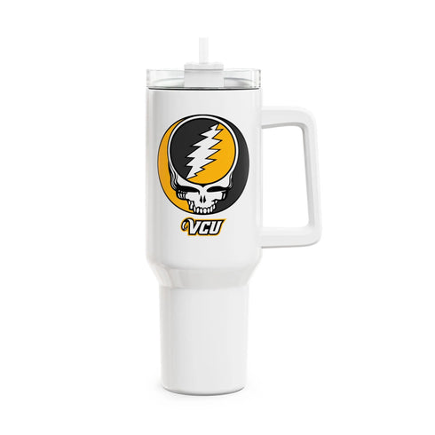 Grateful Dead - VCU Stealie "Fat Man" Tumbler, Double Insulated 40oz Travel Mug - StealieShop