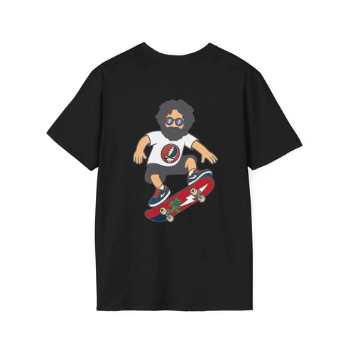 Grateful Dead - Shreddin' Jerry - Life is dead. Two-Sided Print Grateful Dead TShirt - StealieShop