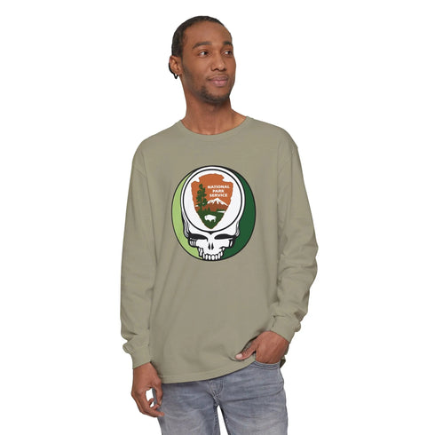 Grateful Dead - National Park Service Vineyard Collection Garment-Dyed Long Sleeve - StealieShop