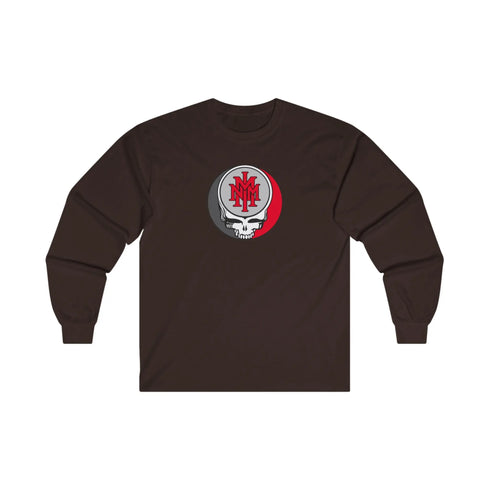 New Mexico Military Institute Grateful Dead Long Sleeve Tee StealieShop