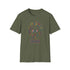Grateful Dead - Jerry Garcia Dancing Bears Face - Vineyard Collection Grateful Dead TShirt - StealieShop