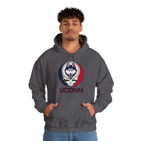 UCONN Grateful Dead Unisex Heavy Blend Hoodie StealieShop
