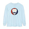 Grateful Dead - New Orleans Flag Stealie Garment-Dyed Long Sleeve T-Shirt - StealieShop