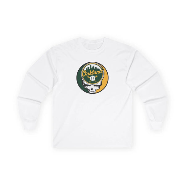 Grateful Dead - Oakland A's Grateful Dead Long Sleeve Tee - MLB - StealieShop