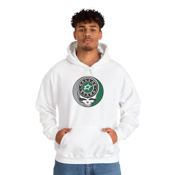 Dallas Stars Grateful Dead Unisex Heavy Blend Hoodie - StealieShop