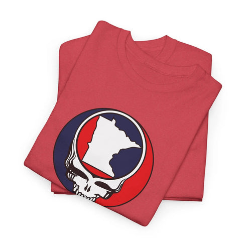 Minnesota Map Stealie Grateful Dead Grateful Dead T-Shirt