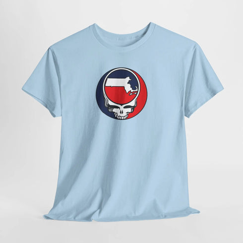 Massachusetts Map Stealie Grateful Dead T-Shirt