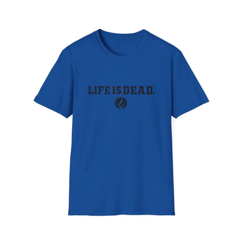 Grateful Dead - Shreddin' Jerry - Life is dead. Two-Sided Print Grateful Dead TShirt - StealieShop