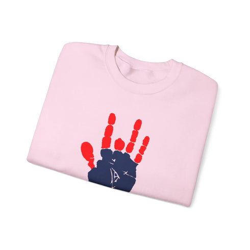 Grateful Dead - Jarry's Hand | Life is dead. Crewneck Sweatshirt - StealieShop