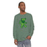 Grateful Dead - Dancing Bear Color Match Vineyard Collection Unisex Garment-dyed Long Sleeve - StealieShop