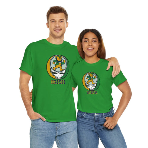 Grateful Dead - The Irish Dancing Leprechaun Stealie Grateful Dead T-Shirt - StealieShop