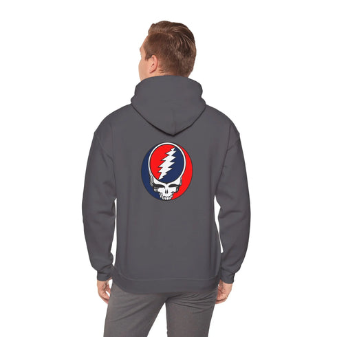 Grateful Dead - Classic Stealie Back Print Grateful Dead Hoodie - StealieShop