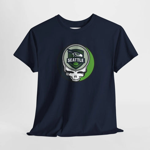 Grateful Dead - Seattle Seahawks Grateful Dead Steal Your Face T-Shirt - NFL - StealieShop