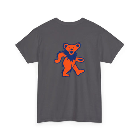 Grateful Dead - New York Mets Classic Stealie / Dancing Bear Two-Sided T-Shirt - MLB - StealieShop