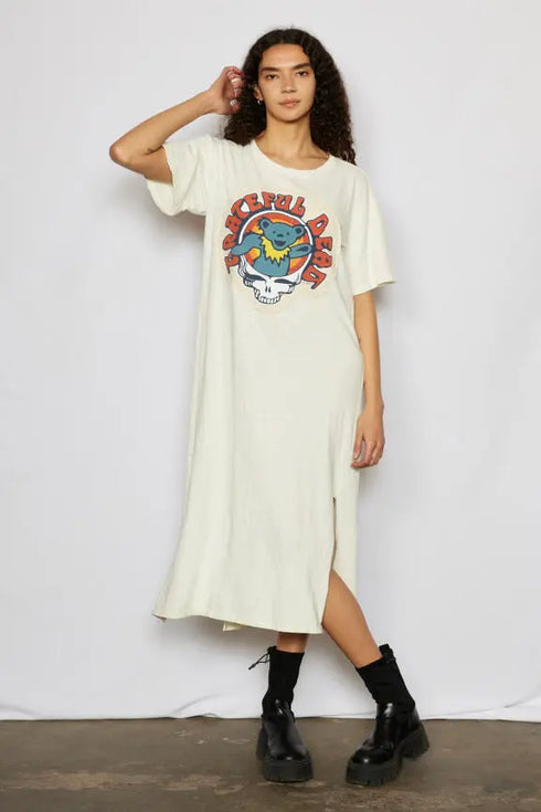 Grateful Dead - Grateful Dead Bear Maxi Dress - StealieShop