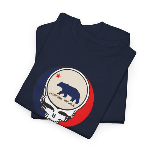 California "Unofficial" State Flag Stealie Grateful Dead T-Shirt