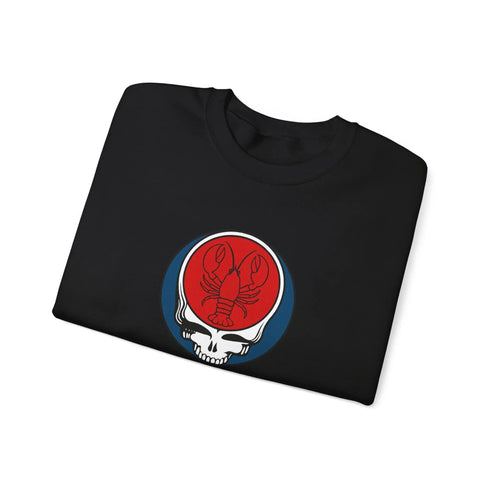 Grateful Dead - Steal Your Lobster Stealie Crewneck Sweatshirt - StealieShop