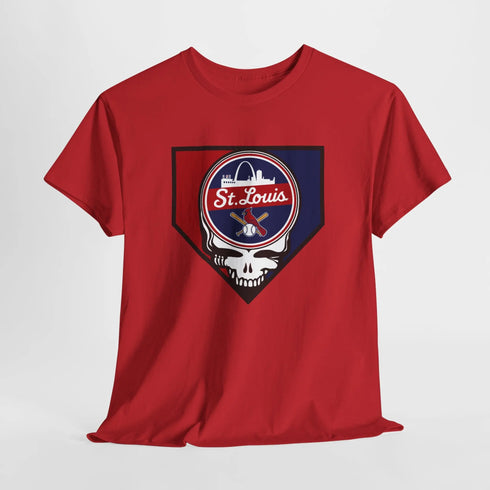 Grateful Dead - Home Run Collection: St. Louis Edition Grateful Dead Steal Your Face T-Shirt - StealieShop