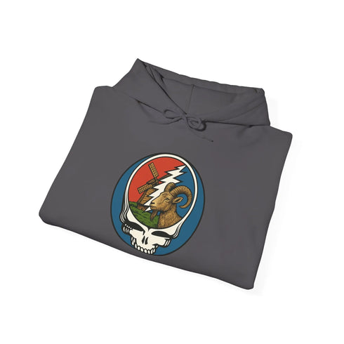 Custom Millbilly Stealie Grateful Dead Hoodie Sweatshirt