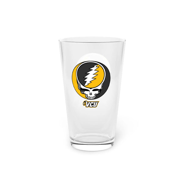Grateful Dead - VCU Classic Stealie Pint Glass, 16oz - StealieShop
