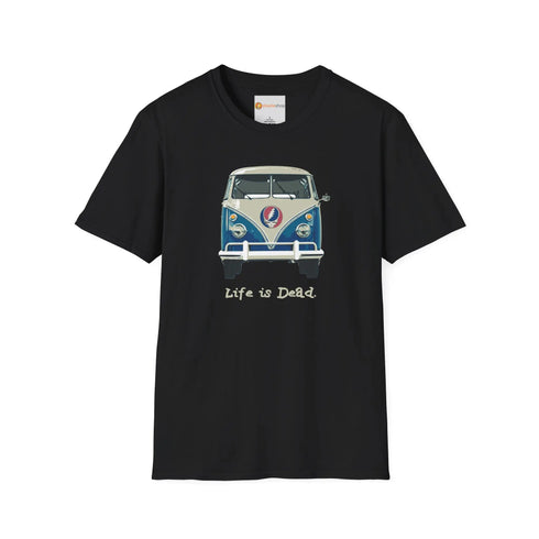 Grateful Dead - Grateful Dead - Life is dead. The Bus T-Shirt - StealieShop
