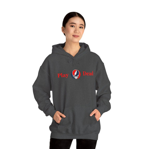 Grateful Dead - Play Dead Stealie Unisex Heavy Blend Hoodie - StealieShop