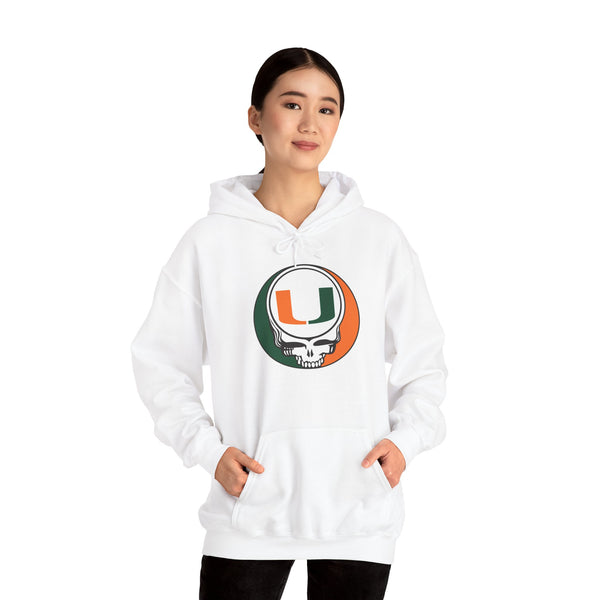 University of Miami Grateful Dead Unisex Heavy Blend Hoodie
