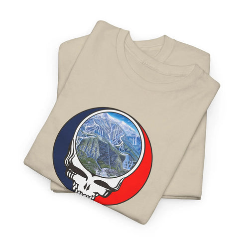 Ride Heavenly Trail Map Stealie Grateful Dead T-Shirt