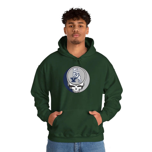 Yale University Grateful Dead Steal Your Face Unisex Hoodie - StealieShop