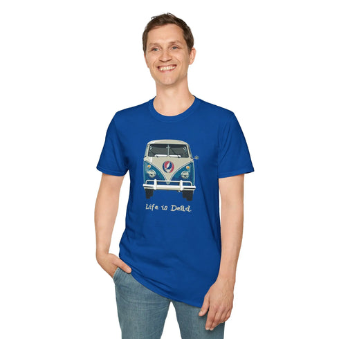 Grateful Dead - Grateful Dead - Life is dead. The Bus T-Shirt - StealieShop