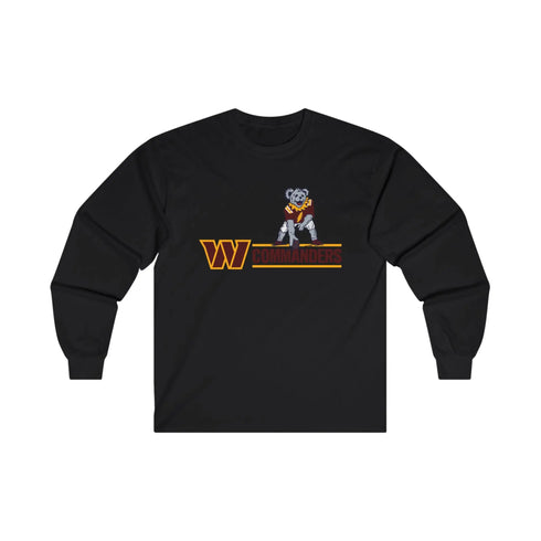Washington Commanders Dancing Bear Long Sleeve Tee - NFL - StealieShop