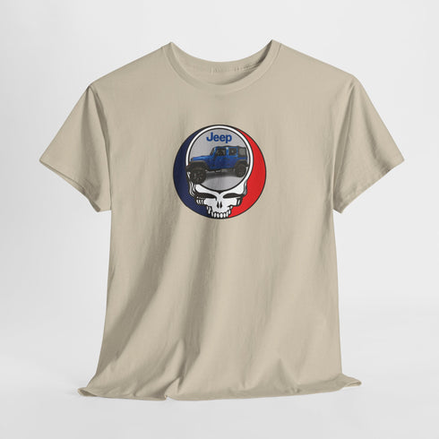 Custom Jeep Stealie Unisex Grateful Dead T-Shirt