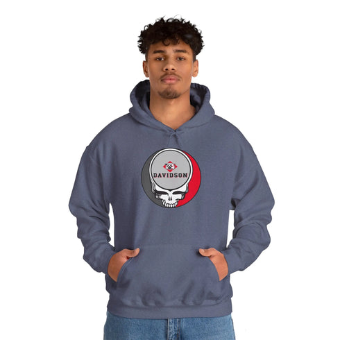 Davidson College Grateful Dead Steal Your Face Unisex Hoodie - StealieShop
