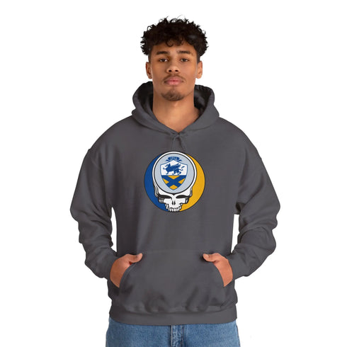 Johnson & Wales Grateful Dead Unisex Heavy Blend Hoodie StealieShop