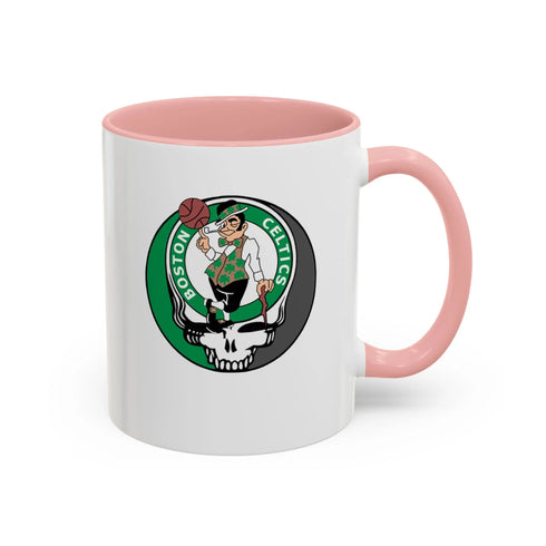 Boston Celtics Grateful Dead Stealie Coffee Mug StealieShop