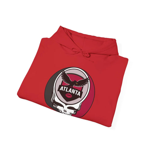 Grateful Dead - Atlanta Falcons Stealie Grateful Dead Unisex Hoodie - NFL - StealieShop