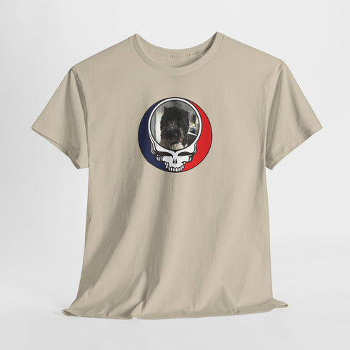 Custom Dog Stealie Unisex Grateful Dead T-Shirt (120)
