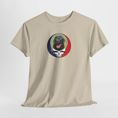 Custom Dog Stealie Unisex Grateful Dead T-Shirt (141)