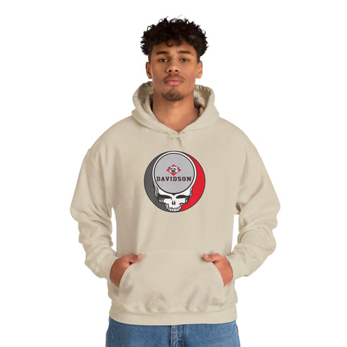 Davidson College Grateful Dead Steal Your Face Unisex Hoodie - StealieShop