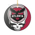 Grateful Dead - Atlanta Football Stealie Christmas Ornament - StealieShop