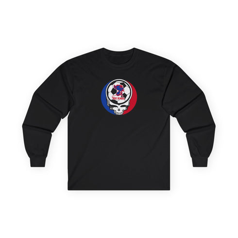 DePaul Billy Blue Stealie Grateful Dead Long Sleeve Tee