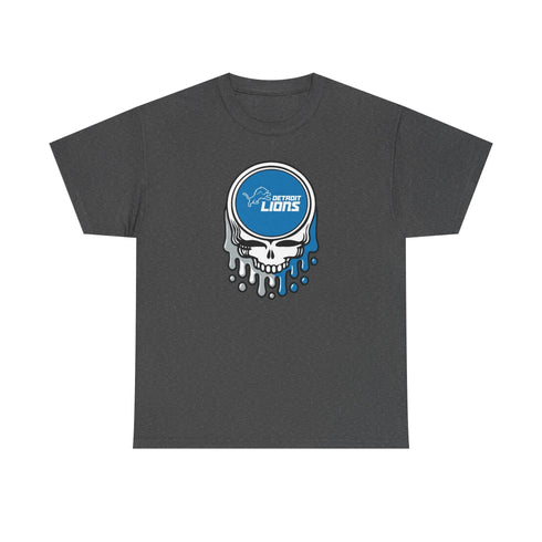 Detroit Lions Grateful Dead Tshirt StealieShop