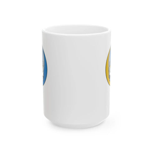 Grateful Dead - Los Angeles Chargers Stealie Ceramic Coffee Mug - NFL - StealieShop