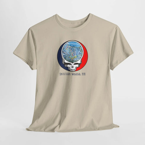 Bretton Woods Trail Map Stealie Grateful Dead T-Shirt