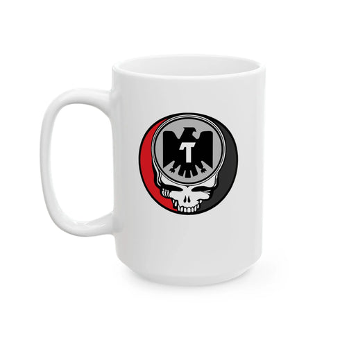 Grateful Dead - Tecate Stealie Ceramic Coffee Mug - StealieShop