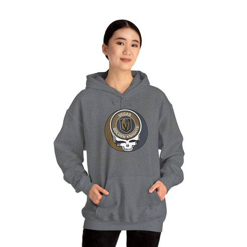 Vegas Golden Knights Grateful Dead Unisex Heavy Blend Hoodie StealieShop