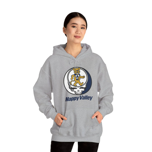 Grateful Dead - Happy Valley Dancing Lion Grateful Dead Unisex Heavy Blend Hoodie - StealieShop