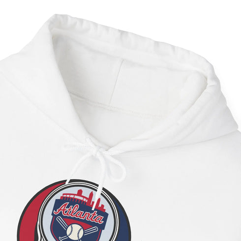Grateful Dead - Atlanta Braves Grateful Dead Unisex Heavy Blend Hoodie - Hooded Sweatshirt - StealieShop
