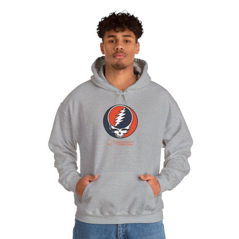 Grateful Dead - University of Virginia Stealie Unisex Heavy Blend Hoodie - StealieShop
