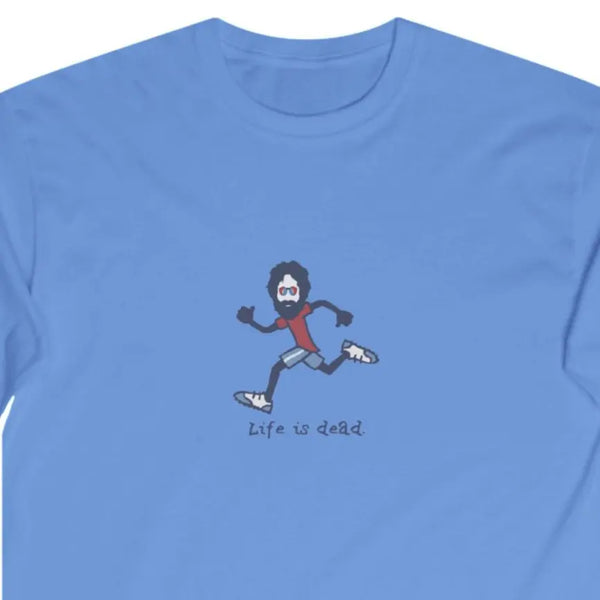 Life is dead. Runner Jerry - Grateful Dead Long Sleeve Tee - StealieShop